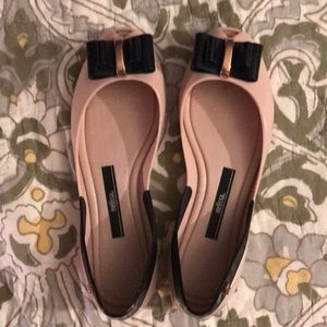 Melissa jelly shoes.